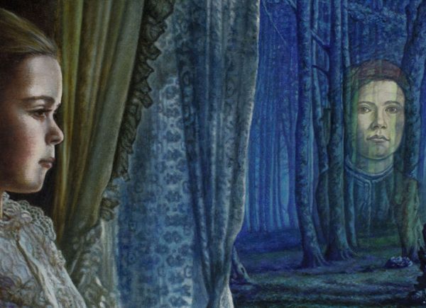 Juan Antonio Mañas - El príncipe azul - 65 x 33 cm Óleo sobre tela