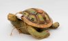 Brigitte Szenczi - Tortuga adivina - 10,5 x 24 x 28 cm - Resina policromada y papel - 2015